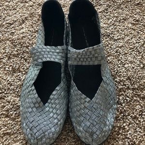 Silver Steven Shoes Size 10